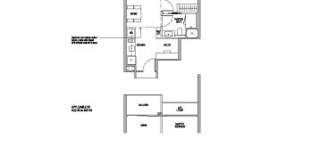 the-myst-floor-plan-1-bedroom-study-type-A1S-singapore